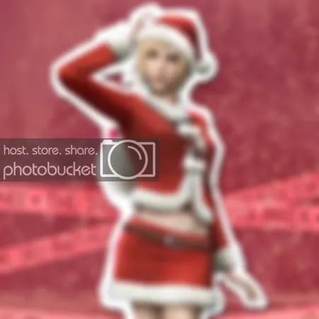 Aya looks like a ho, ho, ho.